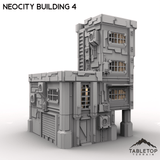 Tabletop Terrain Terrain NeoCity Building 4