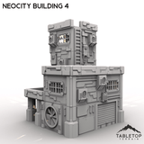 Tabletop Terrain Terrain NeoCity Building 4