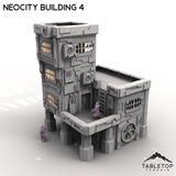 Tabletop Terrain Terrain NeoCity Building 4