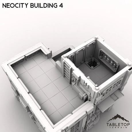 Tabletop Terrain Terrain NeoCity Building 4