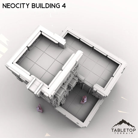 Tabletop Terrain Terrain NeoCity Building 4