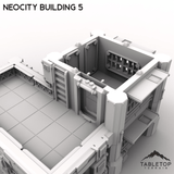 Tabletop Terrain Terrain NeoCity Building 5