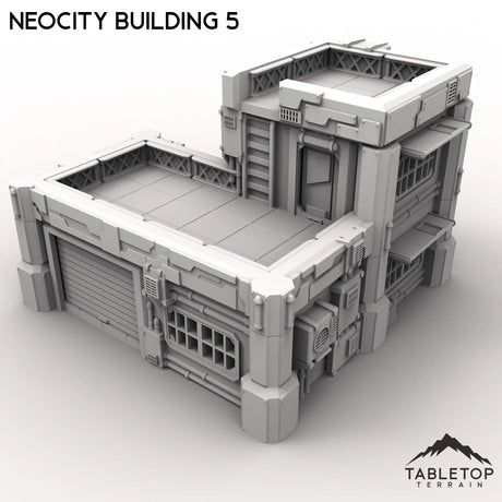 Tabletop Terrain Terrain NeoCity Building 5