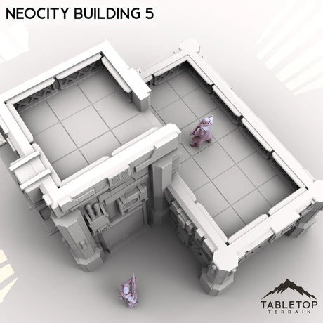 Tabletop Terrain Terrain NeoCity Building 5