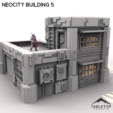 Tabletop Terrain Terrain NeoCity Building 5