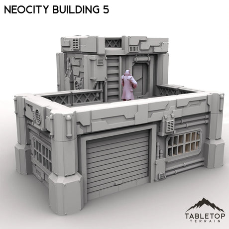 Tabletop Terrain Terrain NeoCity Building 5