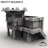 Tabletop Terrain Terrain NeoCity Building 6