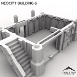 Tabletop Terrain Terrain NeoCity Building 6