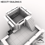 Tabletop Terrain Terrain NeoCity Building 6