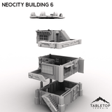 Tabletop Terrain Terrain NeoCity Building 6