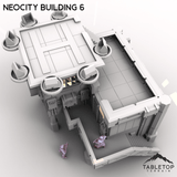 Tabletop Terrain Terrain NeoCity Building 6