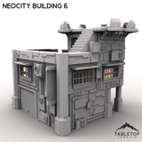 Tabletop Terrain Terrain NeoCity Building 6