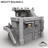 Tabletop Terrain Terrain NeoCity Building 6
