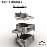 Tabletop Terrain Terrain NeoCity Building 6