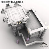 Tabletop Terrain Terrain NeoCity Building 6