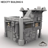 Tabletop Terrain Terrain NeoCity Building 6