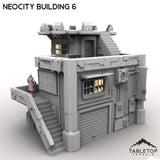 Tabletop Terrain Terrain NeoCity Building 6