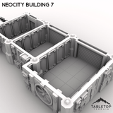 Tabletop Terrain Terrain NeoCity Building 7