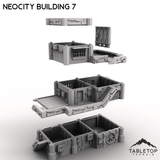 Tabletop Terrain Terrain NeoCity Building 7