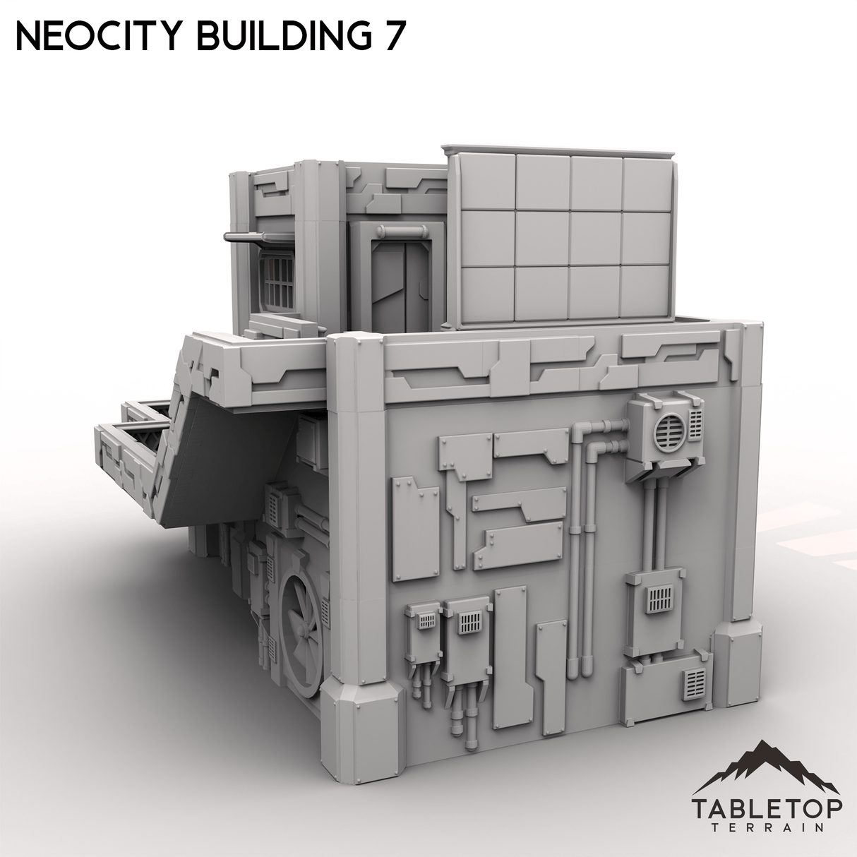 Tabletop Terrain Terrain NeoCity Building 7