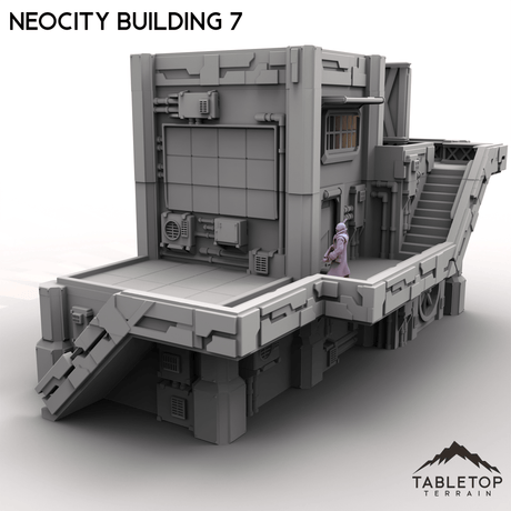 Tabletop Terrain Terrain NeoCity Building 7