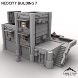 Tabletop Terrain Terrain NeoCity Building 7