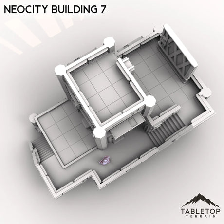 Tabletop Terrain Terrain NeoCity Building 7
