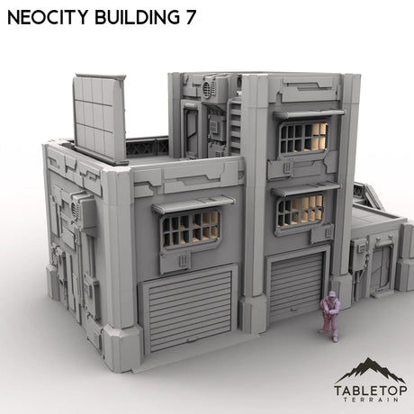 Tabletop Terrain Terrain NeoCity Building 7