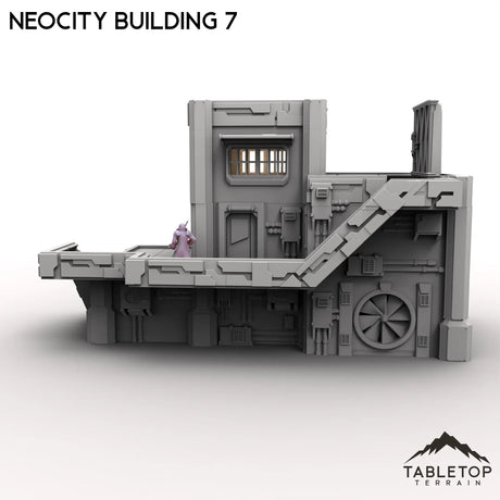 Tabletop Terrain Terrain NeoCity Building 7