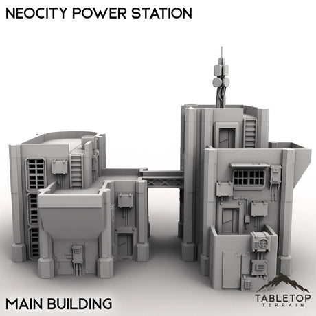 Tabletop Terrain Terrain NeoCity Power Station