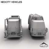 Tabletop Terrain Terrain NeoCity Vehicles