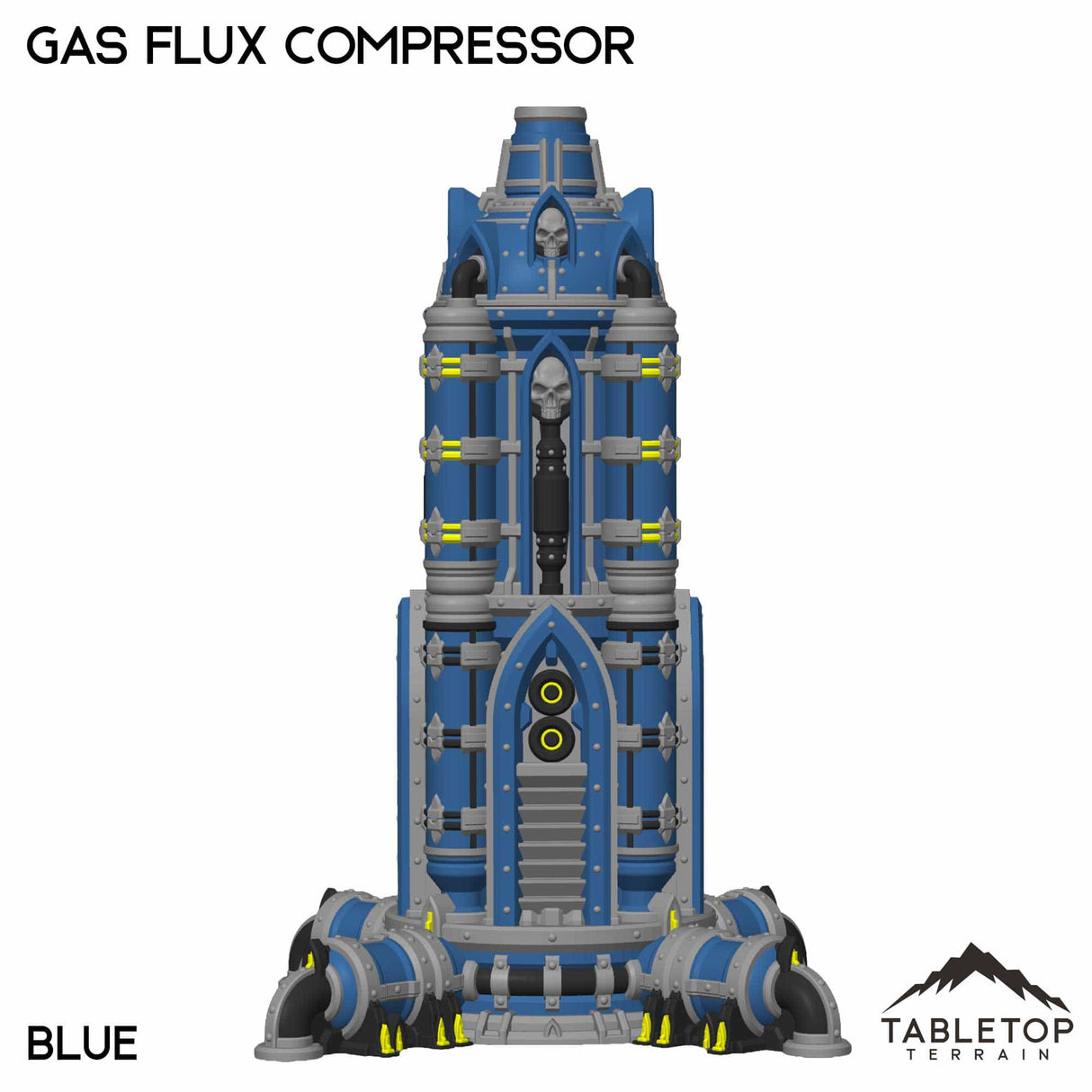 Tabletop Terrain Terrain NextGen Color - Blue Gas Flux Compressor