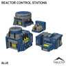 Tabletop Terrain Terrain NextGen Color - Blue Reactor Control Stations