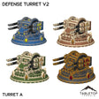 Tabletop Terrain Terrain NextGen Color - Blue / Turret A Defense Turret V2