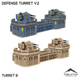 Tabletop Terrain Terrain NextGen Color - Blue / Turret B Defense Turret V2