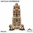 Tabletop Terrain Terrain NextGen Color - Brown Gas Flux Compressor