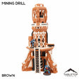 Tabletop Terrain Terrain NextGen Color - Brown Mining Drill