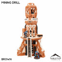 Tabletop Terrain Terrain NextGen Color - Brown Mining Drill
