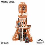 Tabletop Terrain Terrain NextGen Color - Brown Mining Drill
