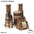 Tabletop Terrain Terrain NextGen Color - Brown Power Furnace
