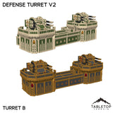 Tabletop Terrain Terrain NextGen Color - Green / Turret B Defense Turret V2