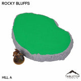 Tabletop Terrain Terrain NextGen Color / Hill A Rocky Bluffs Wargaming Hills