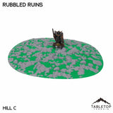 Tabletop Terrain Terrain NextGen Color / Hill C Rubbled Ruins Wargaming Hills