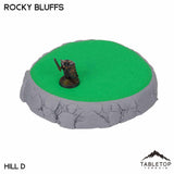 Tabletop Terrain Terrain NextGen Color / Hill D Rocky Bluffs Wargaming Hills