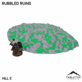 Tabletop Terrain Terrain NextGen Color / Hill E Rubbled Ruins Wargaming Hills