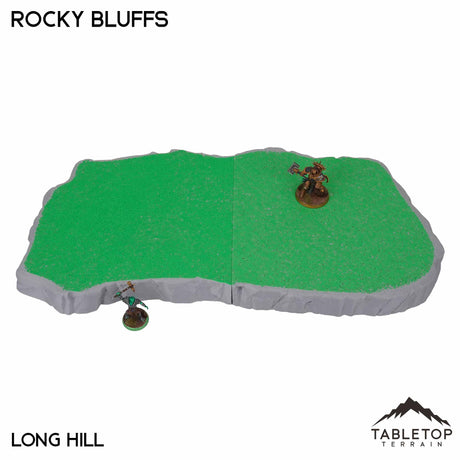 Tabletop Terrain Terrain NextGen Color / Long Hill Rocky Bluffs Wargaming Hills