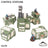 Tabletop Terrain Terrain NextGen Color - Olive Control Stations