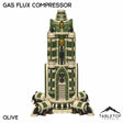 Tabletop Terrain Terrain NextGen Color - Olive Gas Flux Compressor