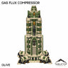 Tabletop Terrain Terrain NextGen Color - Olive Gas Flux Compressor