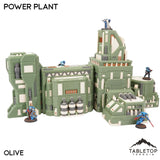 Tabletop Terrain Terrain NextGen Color - Olive Power Plant